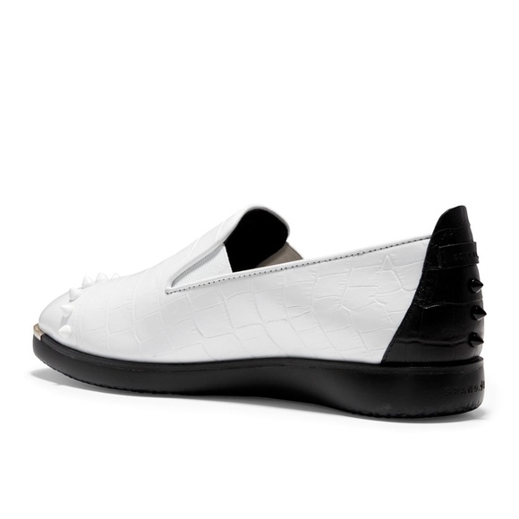 Cole Haan Grand Ambition Croc Spiked Sneakers - Picture 2 of 11